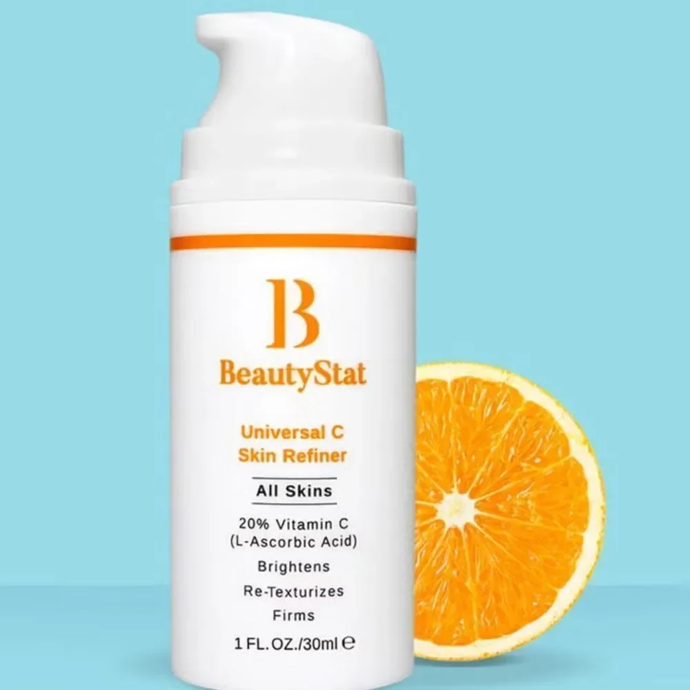 NIB BeautyStat Universal C Skin Refiner 20% Vitamin C‎ Brightening Serum, 1-oz